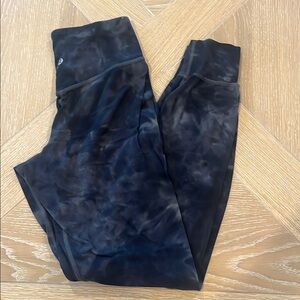 lululemon athletica Black Tie-Dye Joggers